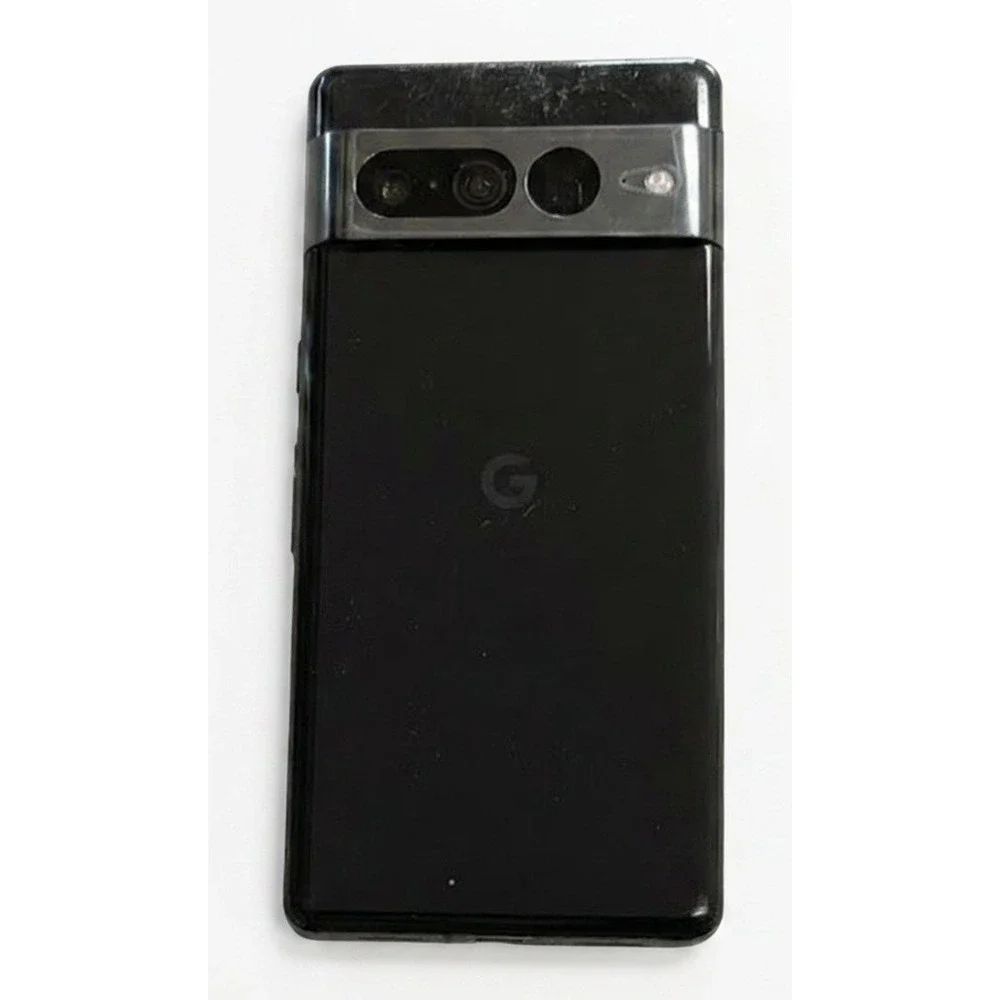 Google Pixel 7 Pro Verizon Phone, Crack on Case, Otterbox, 128MB, Working, READ